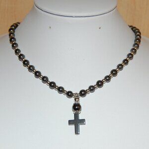 Cross Necklace,Magnetic Necklace,Cross Magnetic Necklace,Healthy Necklace